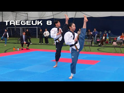 Taekwondo Taegeuk 8 Poomsae