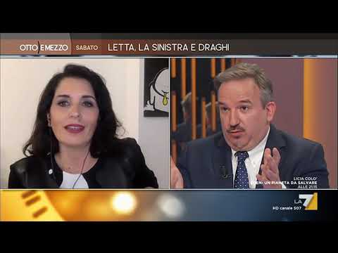 Otto e Mezzo la7 - Letta, la sinistra e Draghi