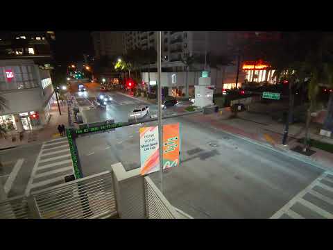 LIVE 4K South Beach, Miami Beach  24/7 Street Cam on Collins Ave GTA 6