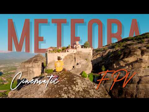 METEORA – GREECE 🇬🇷 | Cinematic FPV Drone 4K