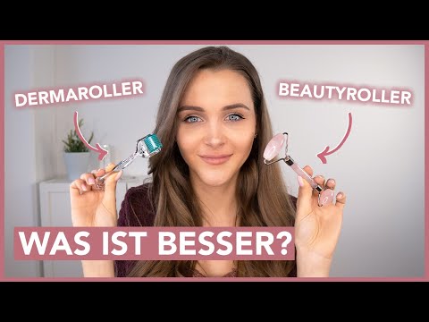 Jade & Rose Quartz Roller or Dermaroller - Which facial roller is RIGHT FOR YOU?