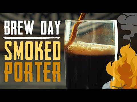 Smoked Porter Brew Day | Homebrew Recipe | How to Brew...