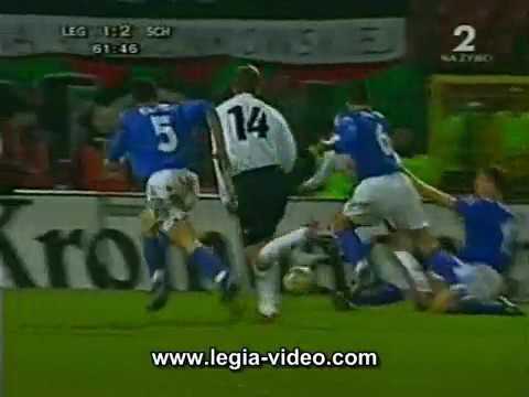 Legia 2:3 Schalke - skrót meczu (29.10.2002)
