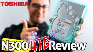 Toshiba N300 4 TB NAS-Festplatte Test HDWQ140EZSTA