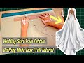 🧵 How to Make a Wedding Dress Train Pattern Making × falda circular x Sewing Tutorial