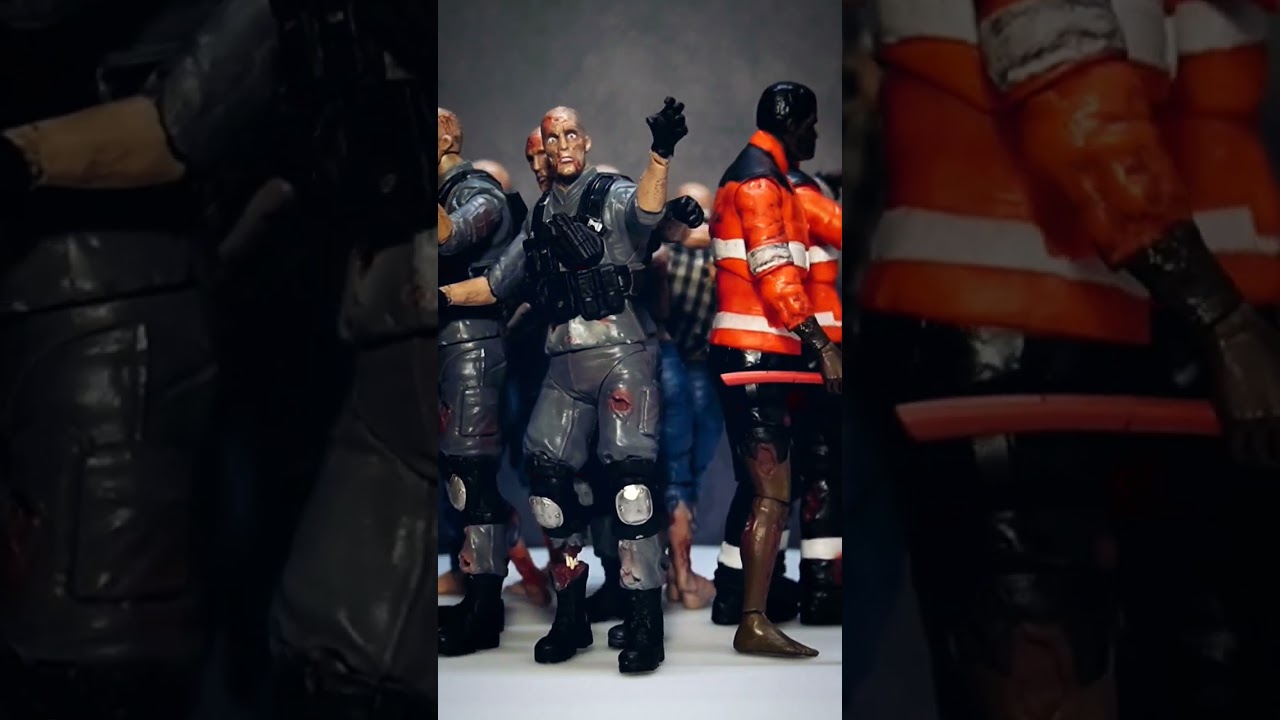 World War Z Zombie Action Figures by Jazwares