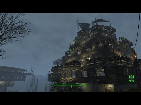 Fallout 4 Castle settlement on Spectacle Island