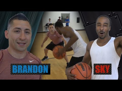 BRANDON ---vs--- SKY (1v1 basketball) #V1F