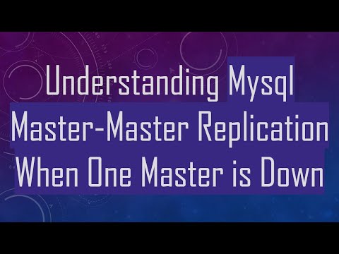 Understanding Mysql Master-Master Replication When One Master is Down