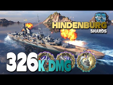 Kreuzer Hindenburg: 326k Schaden - World of Warships