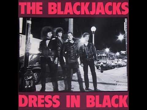 The Blackjacks "Dress in Black" 1985 LP
