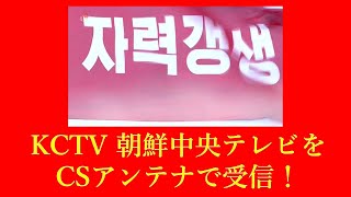 【北朝鮮国営放送】朝鮮中央テレビをアンテナで直接受信してみた