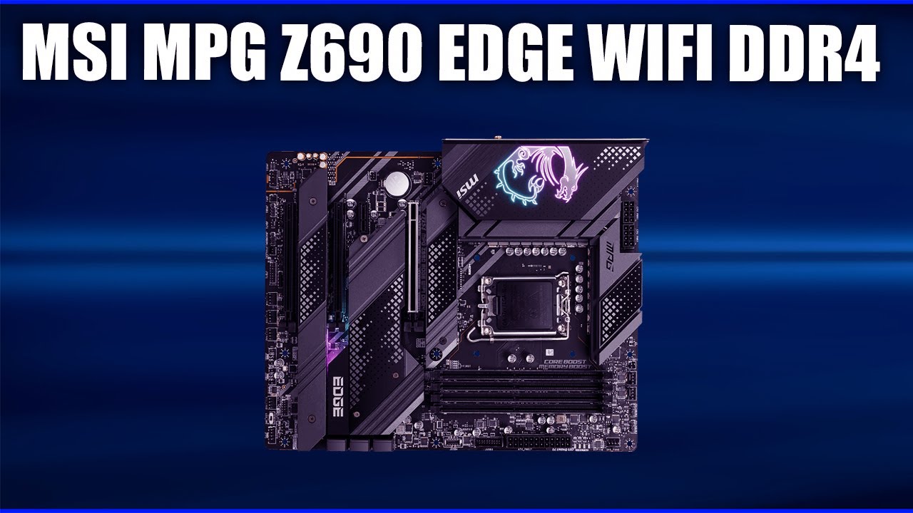 Материнская плата MSI MPG Z690 EDGE WiFi DDR4