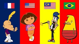 Cartoons From Different Countries | Pt.29