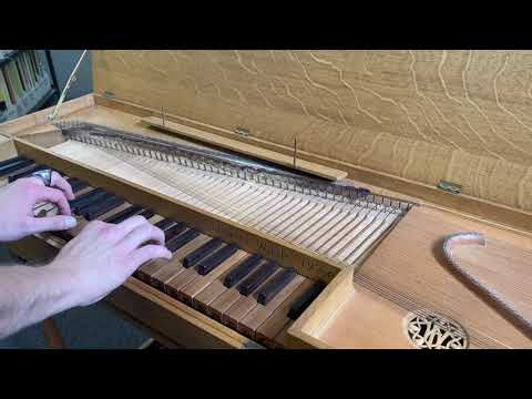 Un-fretted Clavichord made by Whale and Feldberg 1973