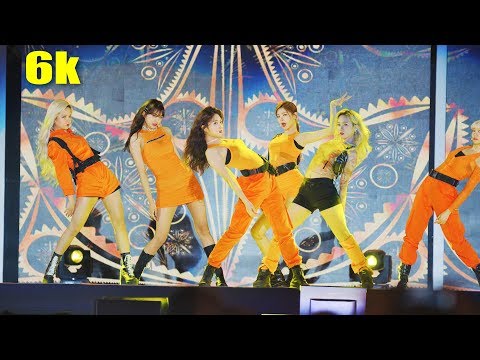 [6k로 보는]  EVERGLOW (에버글로우) - Adios  직캠 @191005 영동대로 [Fancam]