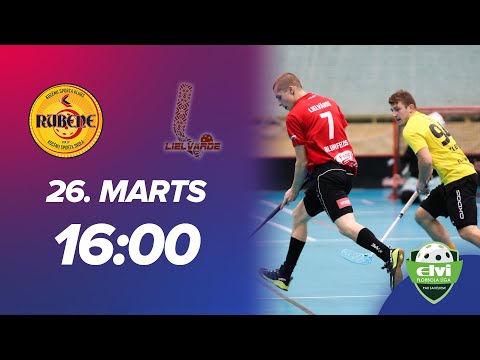 🎥 ELVI florbola līga: Rubene - Lielvārde/FatPipe (1/2 F, 1. spēle) (26.03.2022)