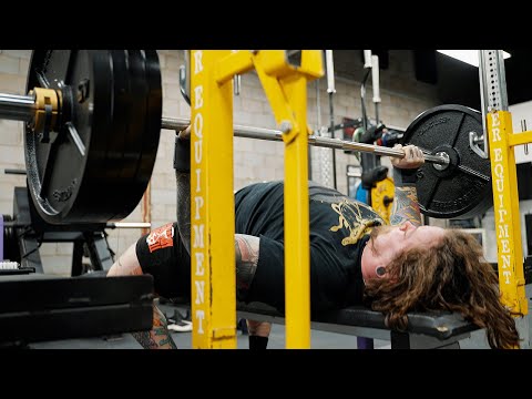 The Fastest My 405lb Bench Press Has Ever Moved! [Training vlog]