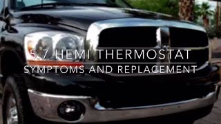 5.7L Hemi Cooling System Thermostat Diagnosis
