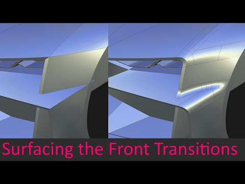 Sketch Modeling a Car Exterior part 6: Surfacing the Front
