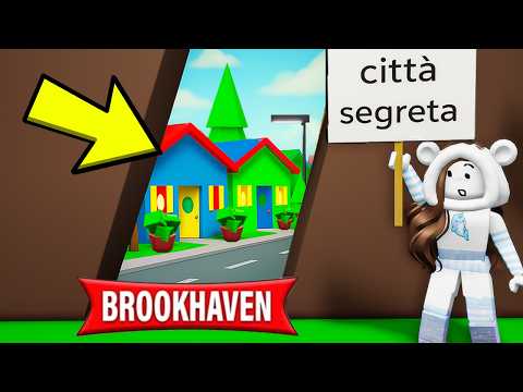 HO CREATO LA MIA CITTA' SEGRETA SU BROOKHAVEN ROBLOX!