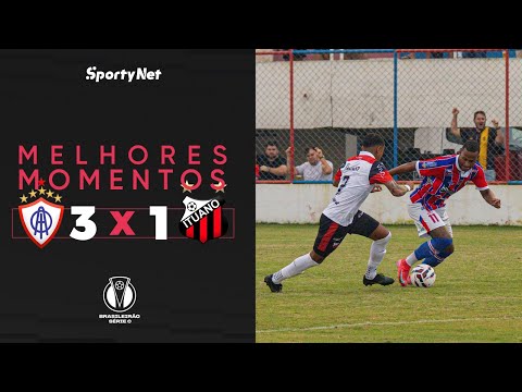 TARDE MÁGICA DE JACKSON E MILAGRE DO GOLEIRO! Itabaiana 3 x 1 Ituano - Melhores Momentos