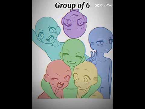 group of 6 #omz #omzcrew #gacha #gachaclub #omzandcrystal #roxyandlily