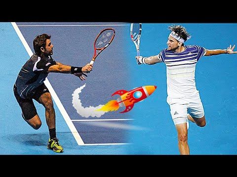 What Happens When the 2 BIGGEST HITTERS in Tennis MEET? 💣 (Brutal Match)