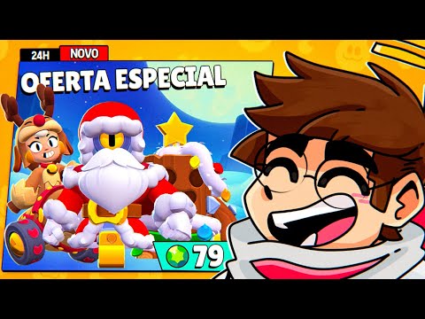 Eu Ganhei o Melhor Presente De Natal De Todos no Brawl Stars
