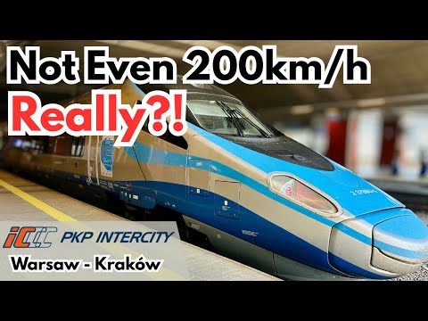 Pendolino rewiev Warszawa - Kraków by PKP Intercity Express Premium Train trip report Poland 🇵🇱