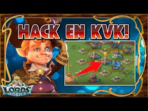 Reubicación con rally con un ataque real! Veamos el bot en acción durante KvK! - Lords Mobile ES