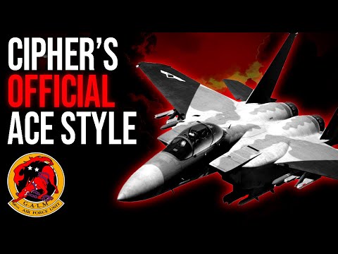 Cipher's TRUE Ace Style REVEALED | Ace Combat Zero
