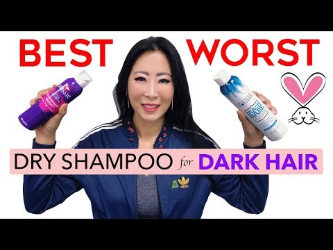 TESTING DRY SHAMPOOS for DARK HAIR | REVIEW + EPIC FAILS