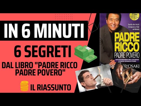 Riassunto di PADRE RICCO PADRE POVERO in 6 minuti!