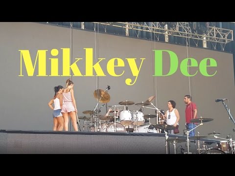 MIKKEY DEE Soundcheck SCORPIONS Cordoba