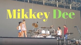 MIKKEY DEE Soundcheck SCORPIONS Cordoba