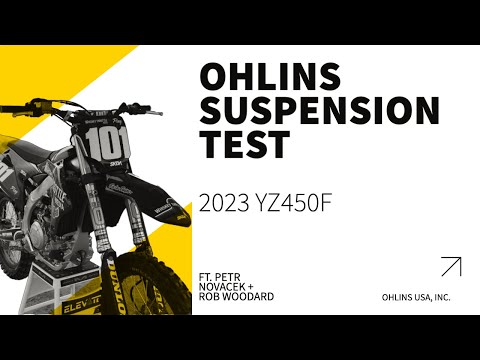 Testing Ohlins MX Suspension at Fox Raceway