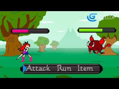 Gdevelop Game Engine Turn Based Rpg Tutorial Mini Announcement