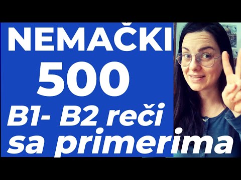 NEMAČKI NAJTEŽE REČI  DO SADA ALI SA PRIMERIMA DA MOŽETE DA RAZUMETE I ZAPAMTITE - ONO ŠTO VAM TREBA