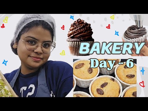 Bakery Day - 6 🧁 Making Chocolate Cupcakes + Oats and Raisins Cupcakes 🧁