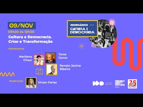 MESA 02 – Cultura e Democracia. Crise e Transformação