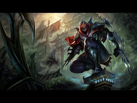 League of legend-Faker/Hide on bush-Zed