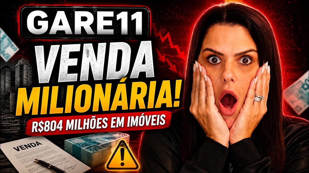GARE11 ainda vale a pena? Veja isso antes de vender suas cotas