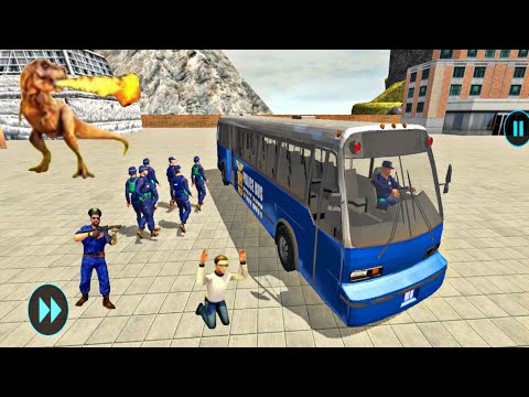 US Police Bus Mountion Driving Simulator - Offroad Police Bus Driver Games - Android Games #98