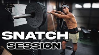 A Little Crossfit Vlog Today | Discipline Over Motivation | Snatch Session