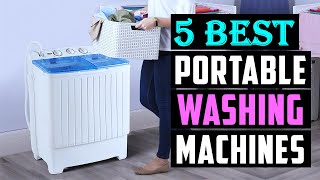 Best Portable Washing Machines of 2025 - TOP 5 Picks [Best Reviews]