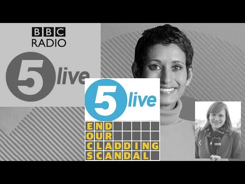 Cladding Scandal - Sarah Corker and leaseholder Steph Pike - BBC Radio 5 Live - 19/04/21