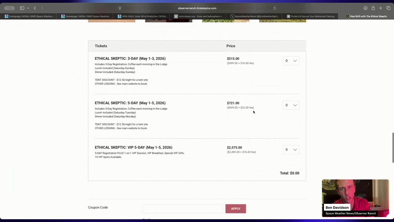 Observers Live #9 - BIG Solar Storm Coming, The Biggest Announcement