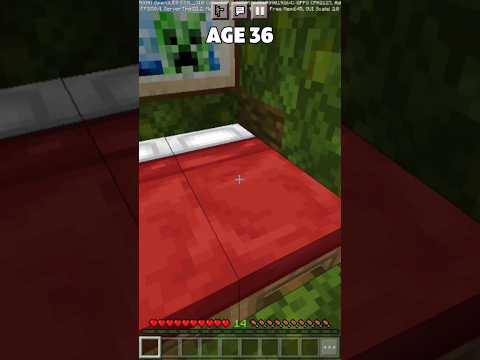 Hyper Gaming - Bases At Different Ages😀 (World's Smallest Violin)#shorts #viral #minecraft