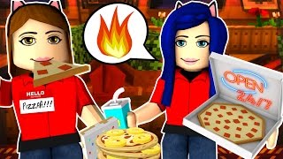 MAKING OUR OWN PIZZA TYCOON SHOP IN ROBLOX!